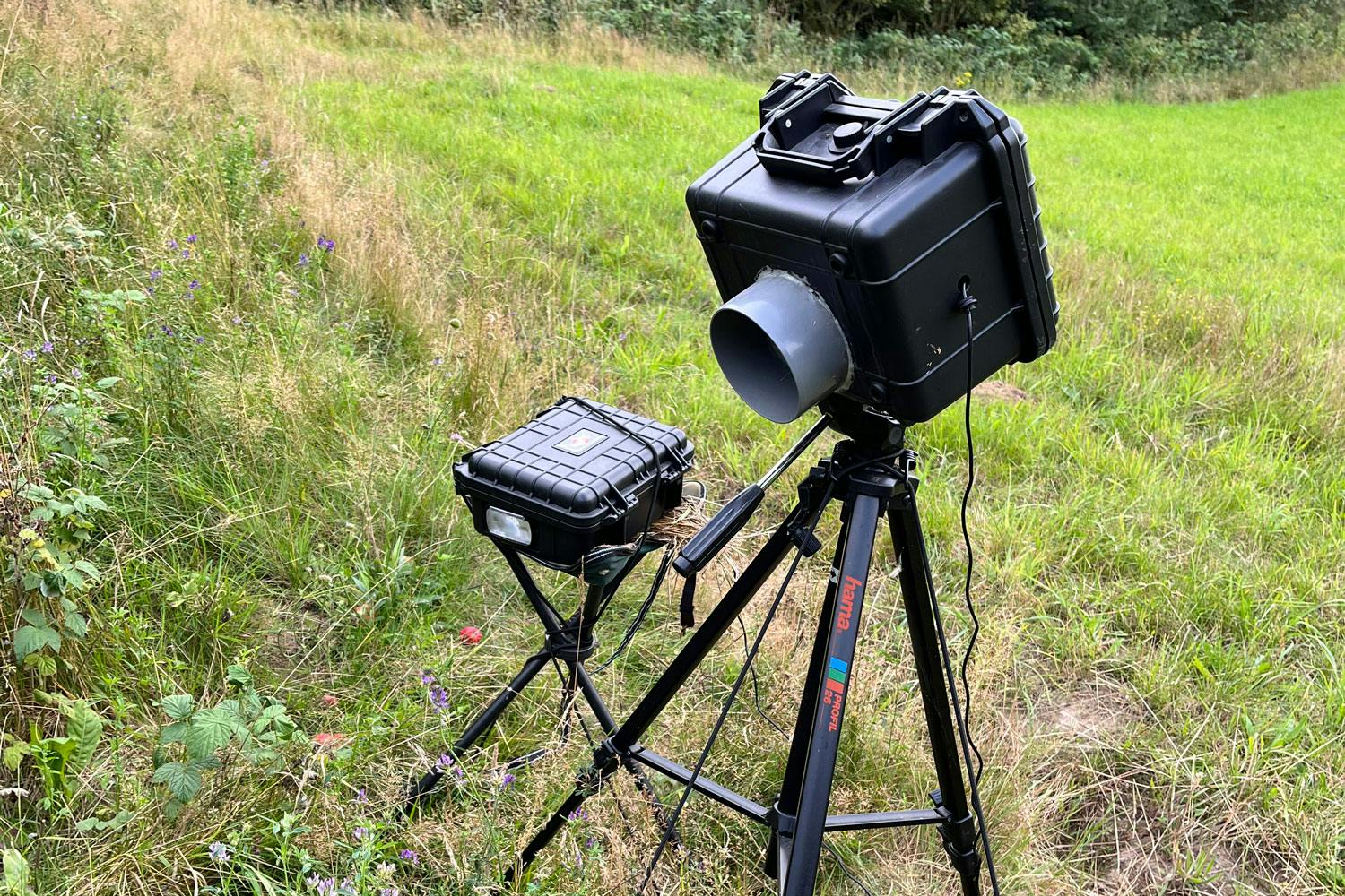 Kamerafelle Det er enkelt å bygge en velfungerende kamerafelle, og det er ikke veldig dyrt.
